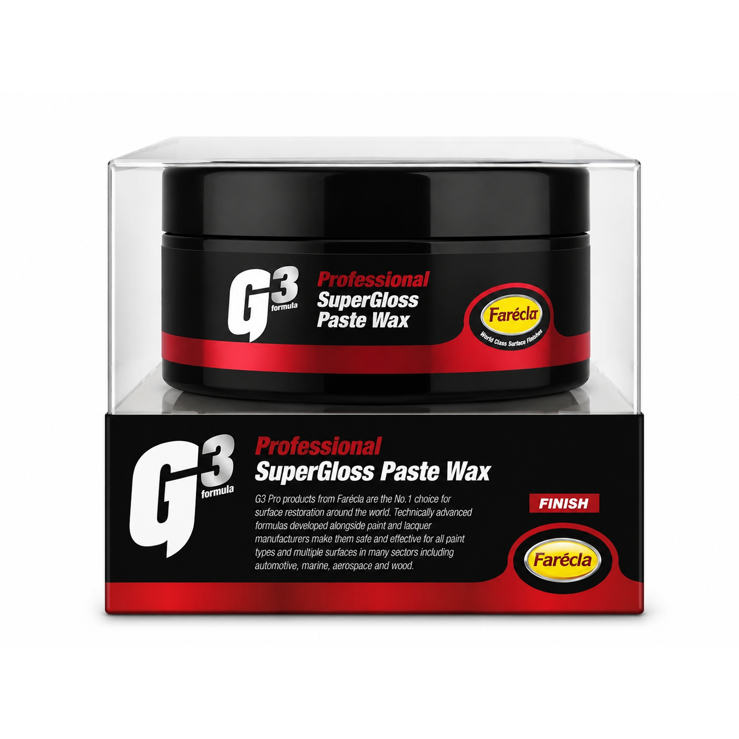 Farecla G3 Pro SuperGloss Paste Wax – Long Lasting Car Wax