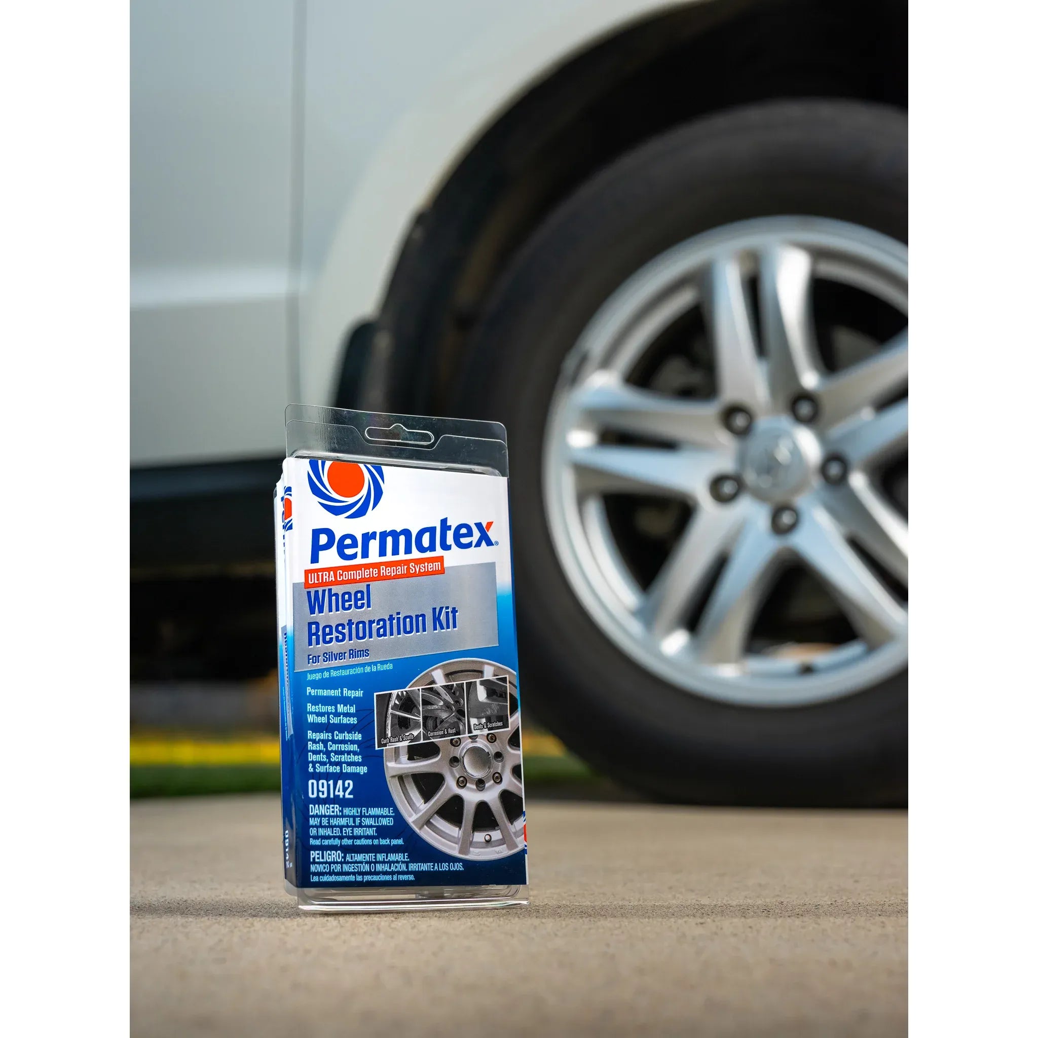 Permatex® Wheel Restoration Kit – Silver - South East Clearance Centre