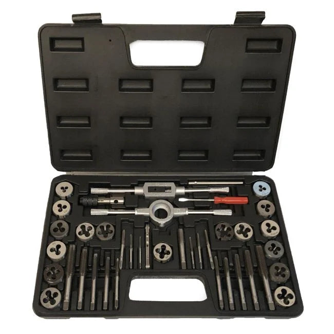 P&N 40 Piece Metric Tap & Die Set – Coarse & Fine Pitch Thread Repair Kit 166044650