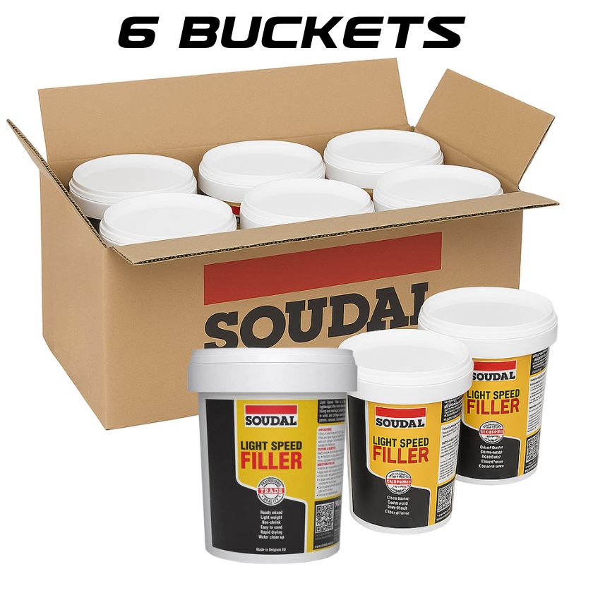 Soudal Light Speed Filler for Plaster, Concrete & more - 900ml - South East Clearance Centre