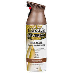 Rust Oleum Universal Metallic Spray Paint | 252889 Aged Copper - South East Clearance Centre
