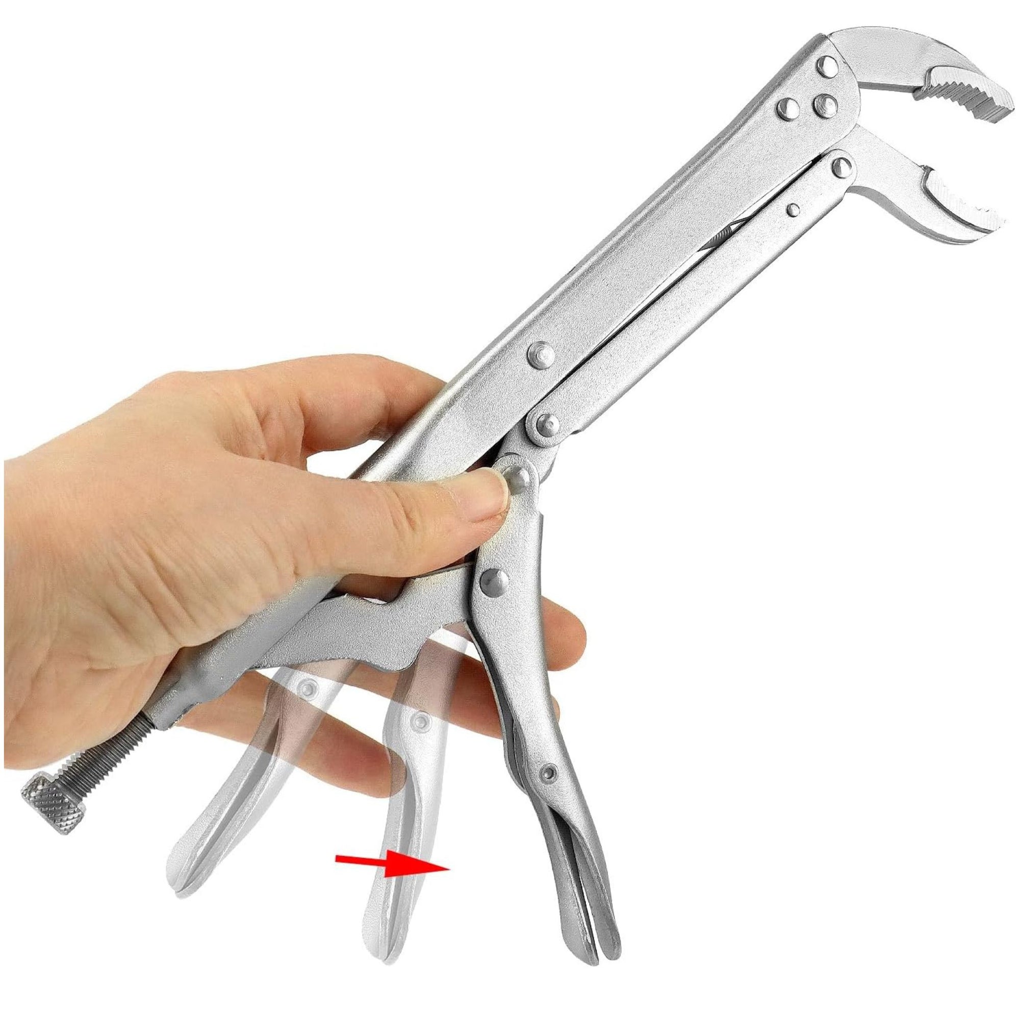 300mm Long Nose Locking Pliers - South East Clearance Centre
