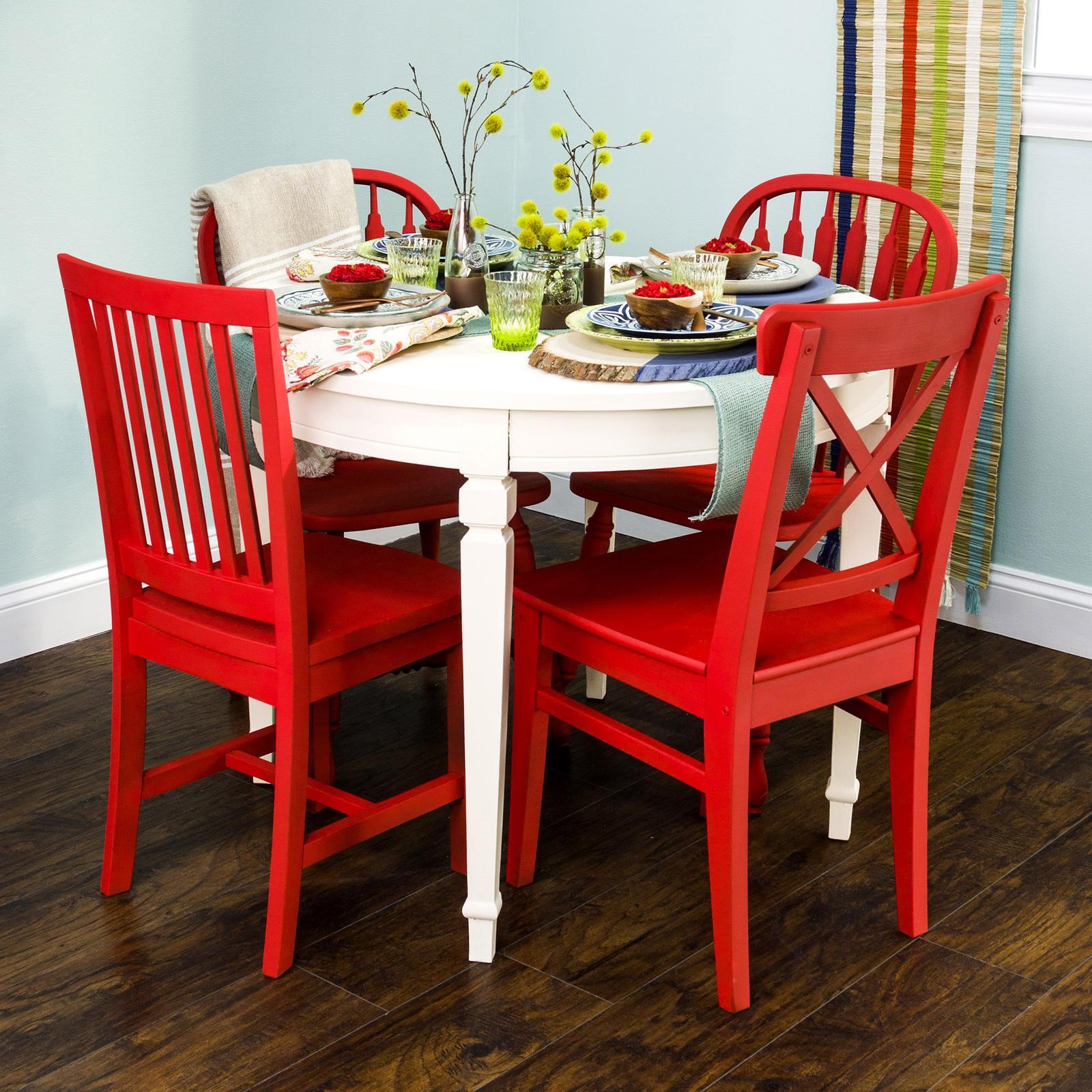 Rust-Oleum 340g Farmhouse Red 347789 Chalked Spray Paint - South East Clearance Centre