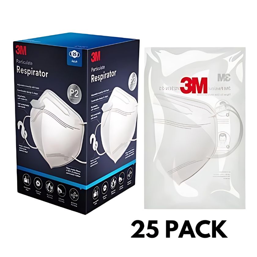 3M P2 Respirator 9123 Disposable Face Mask (Pack of 25) - South East Clearance Centre
