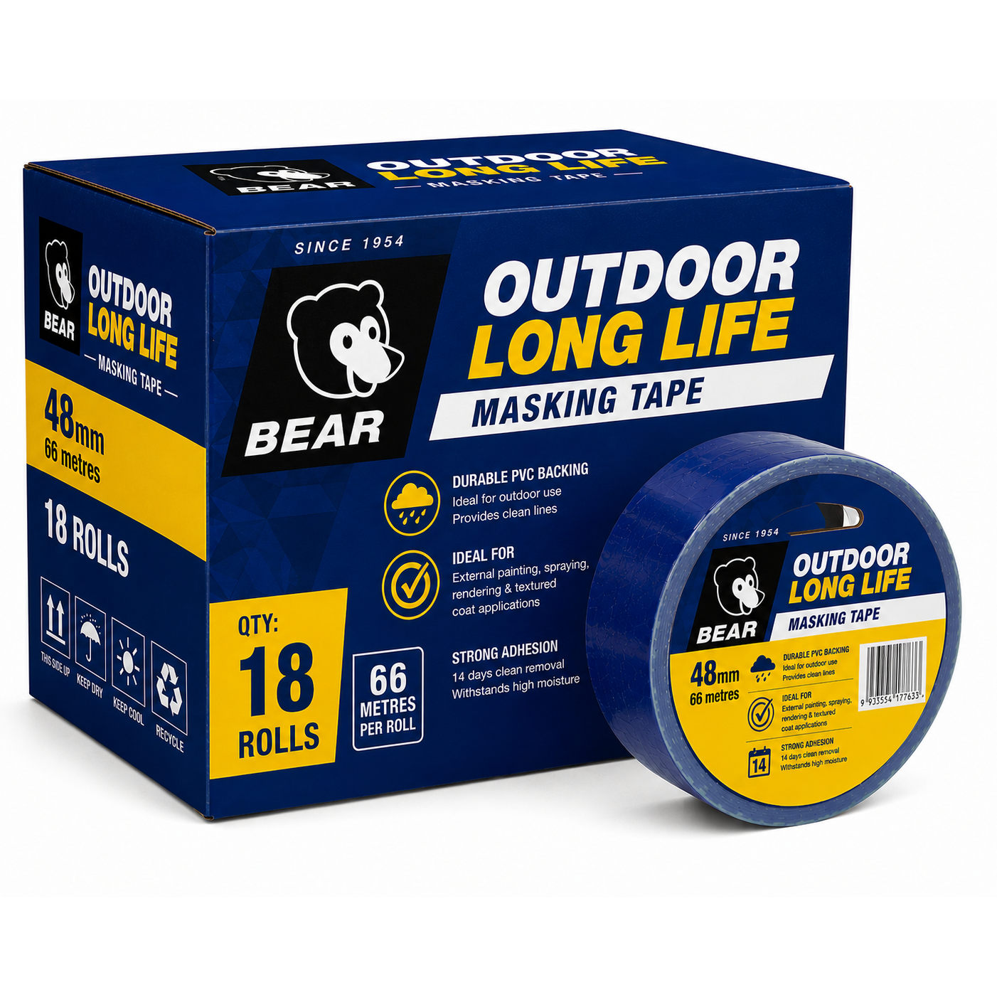 Masking Tape - PVC Outdoor Long Life