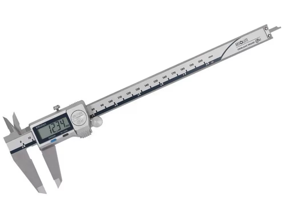Mitutoyo 200MM Digital Vernier IP67 Coolant Proof 500-753-20