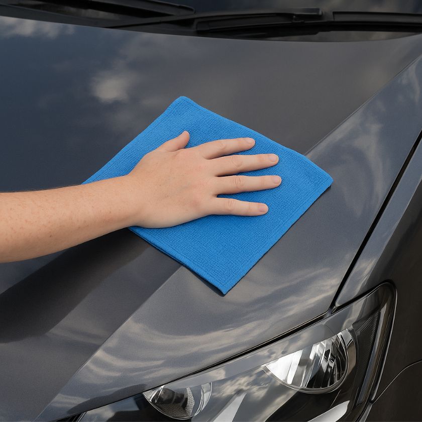 50 Pack Microfiber Cleaning Cloths – 30cm x 30cm – Multi-Colour - South East Clearance Centre