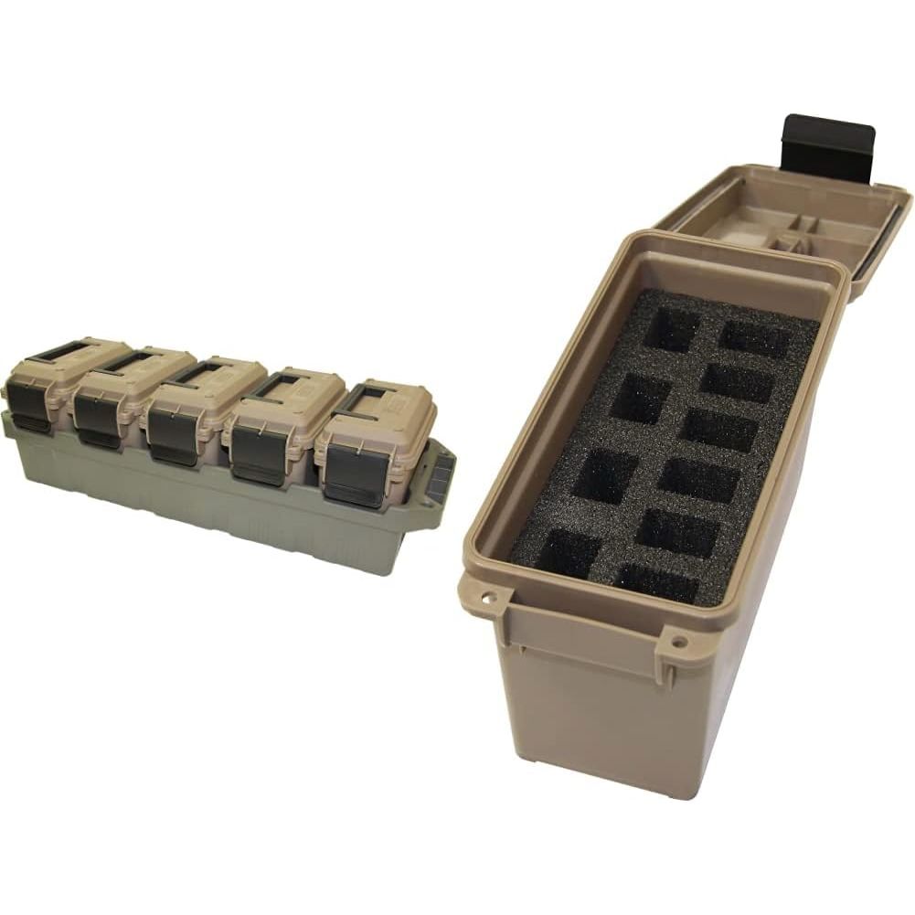 AC5C 5-Can Tactical Ammo Storage Crate with O-Ring Sealed Mini Cans