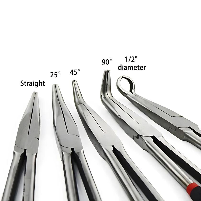 5 Piece Long Nose Plier Set - South East Clearance Centre