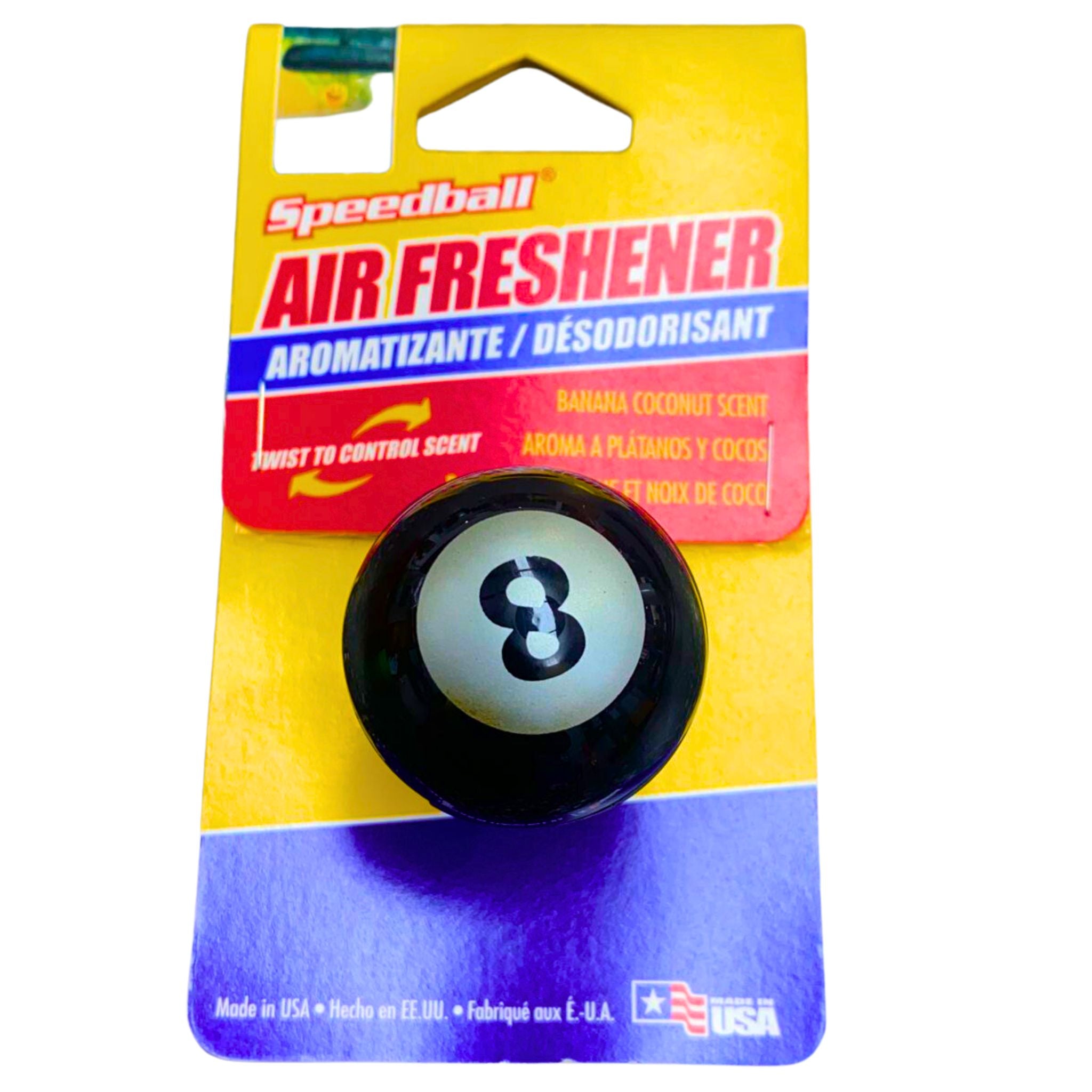 Speedball Face Banana Coconut Vent Air Freshener | 41501 - South East Clearance Centre