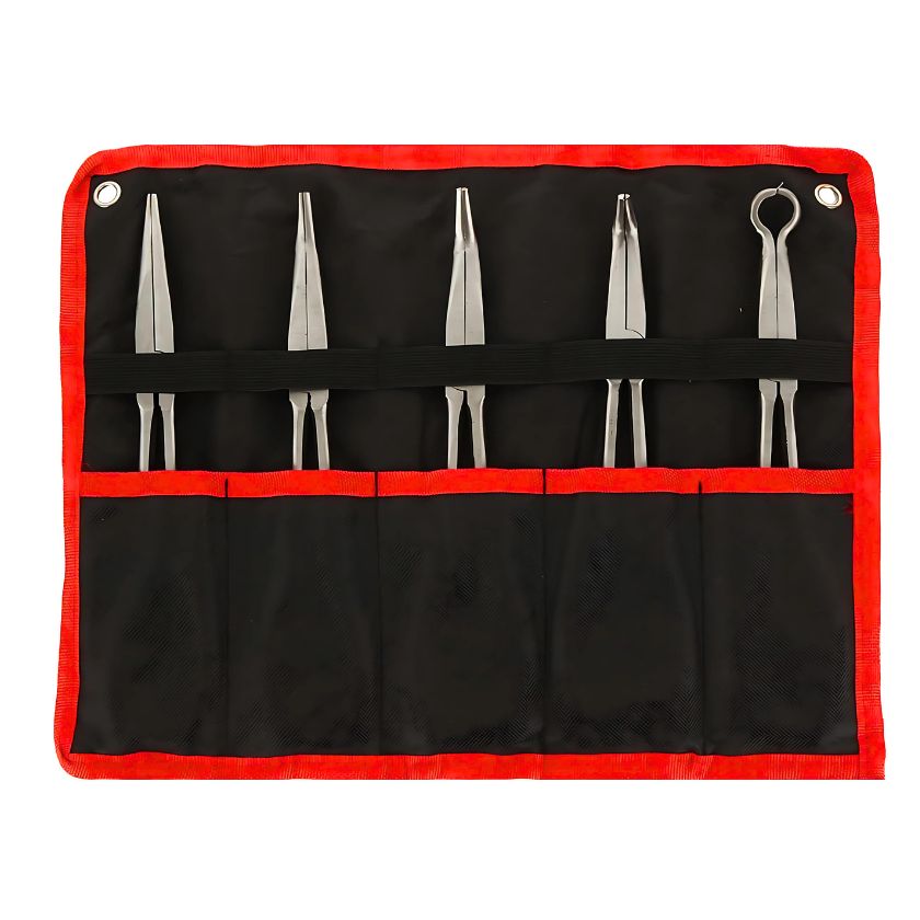 5 Piece Long Nose Plier Set - South East Clearance Centre