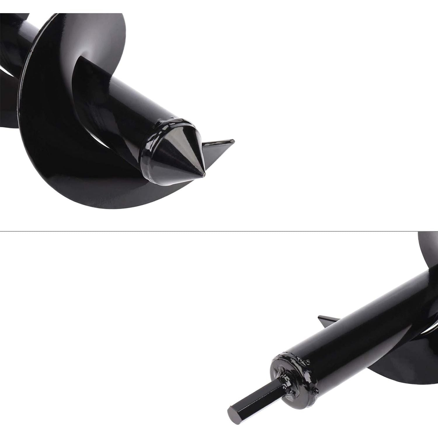Heavy-duty Power Garden Earth Spiral Drill Bit Post Hole Digger Auger 80x300mm - South East Clearance Centre