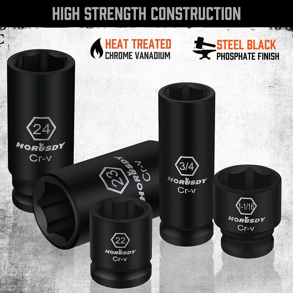 1/2" Drive Impact Socket | 66 Piece Set - South East Clearance Centre