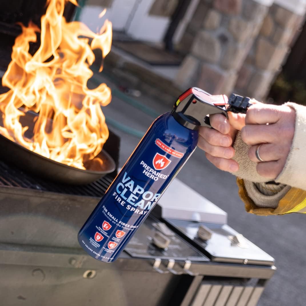 (2 Pack) Vapor Clean Fire Spray – Portable Fire Extinguishers for Home, Car & Kitchen - South East Clearance Centre