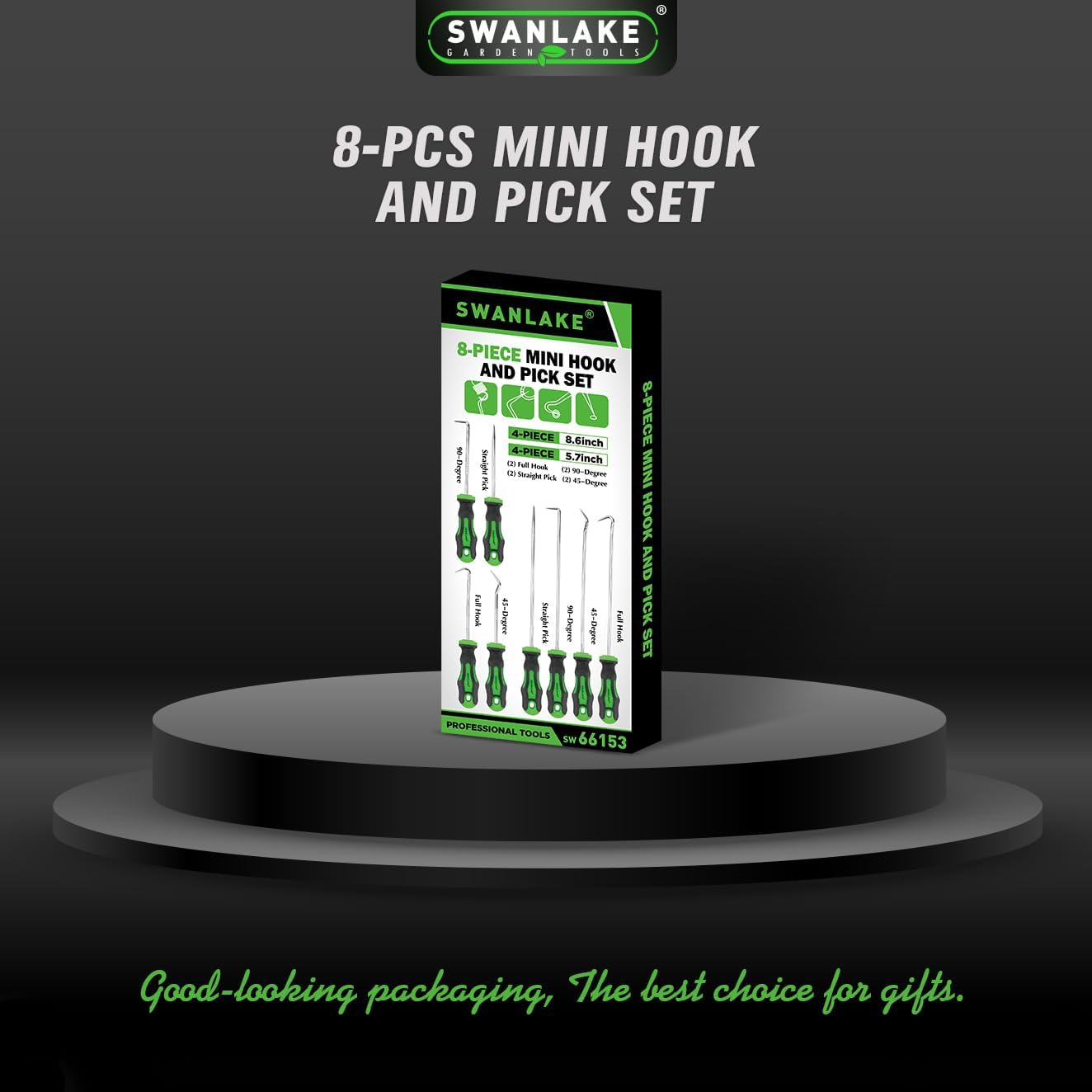 8 Piece Mini H00k & Pick Set