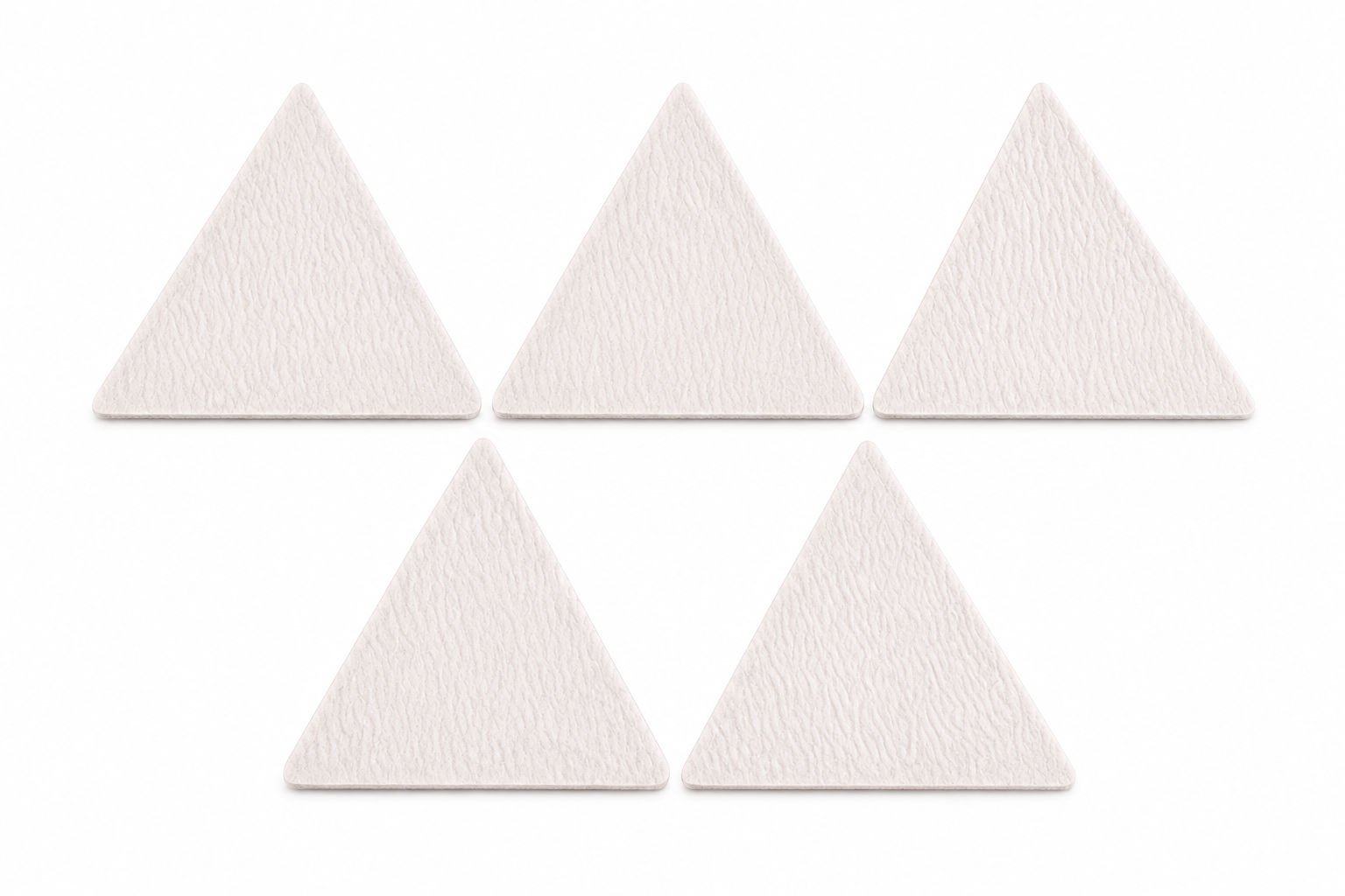 LEVEL180 180° Triangle Sanding Sheets 220 Grit – 5 Pack