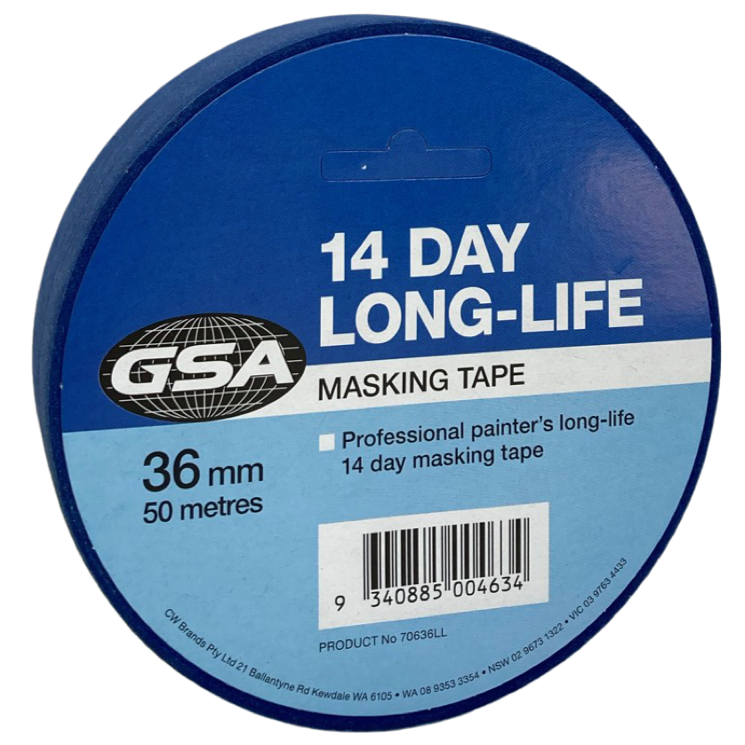 (Box pack) GSA 14 Day Blue Long Life Blue Masking Tape - South East Clearance Centre