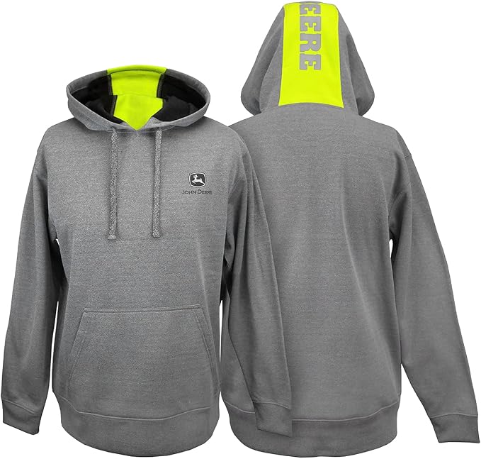 John Deere Men's Logo Mens Hooded Sweatshirt Hoodie