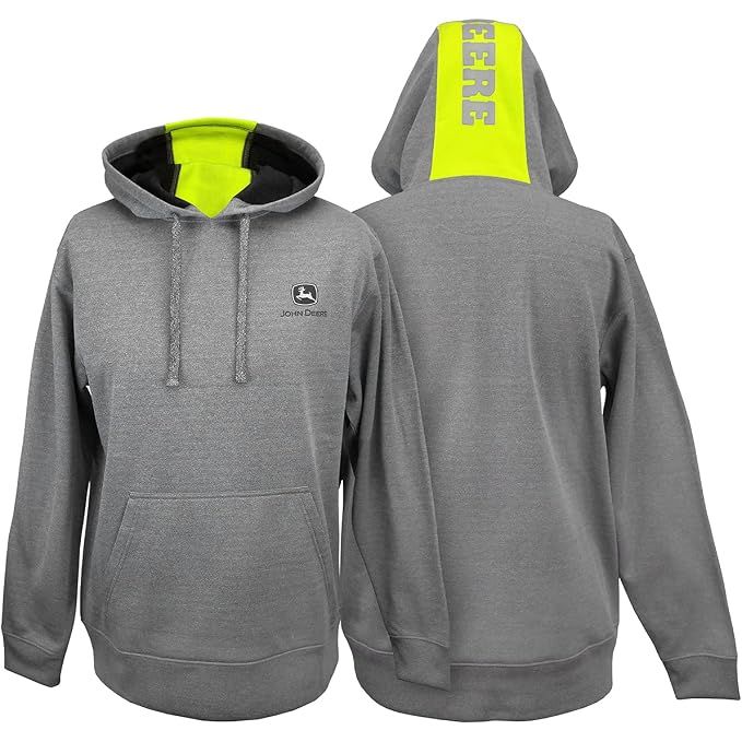 John Deere Men's Logo Mens Hooded Sweatshirt Hoodie