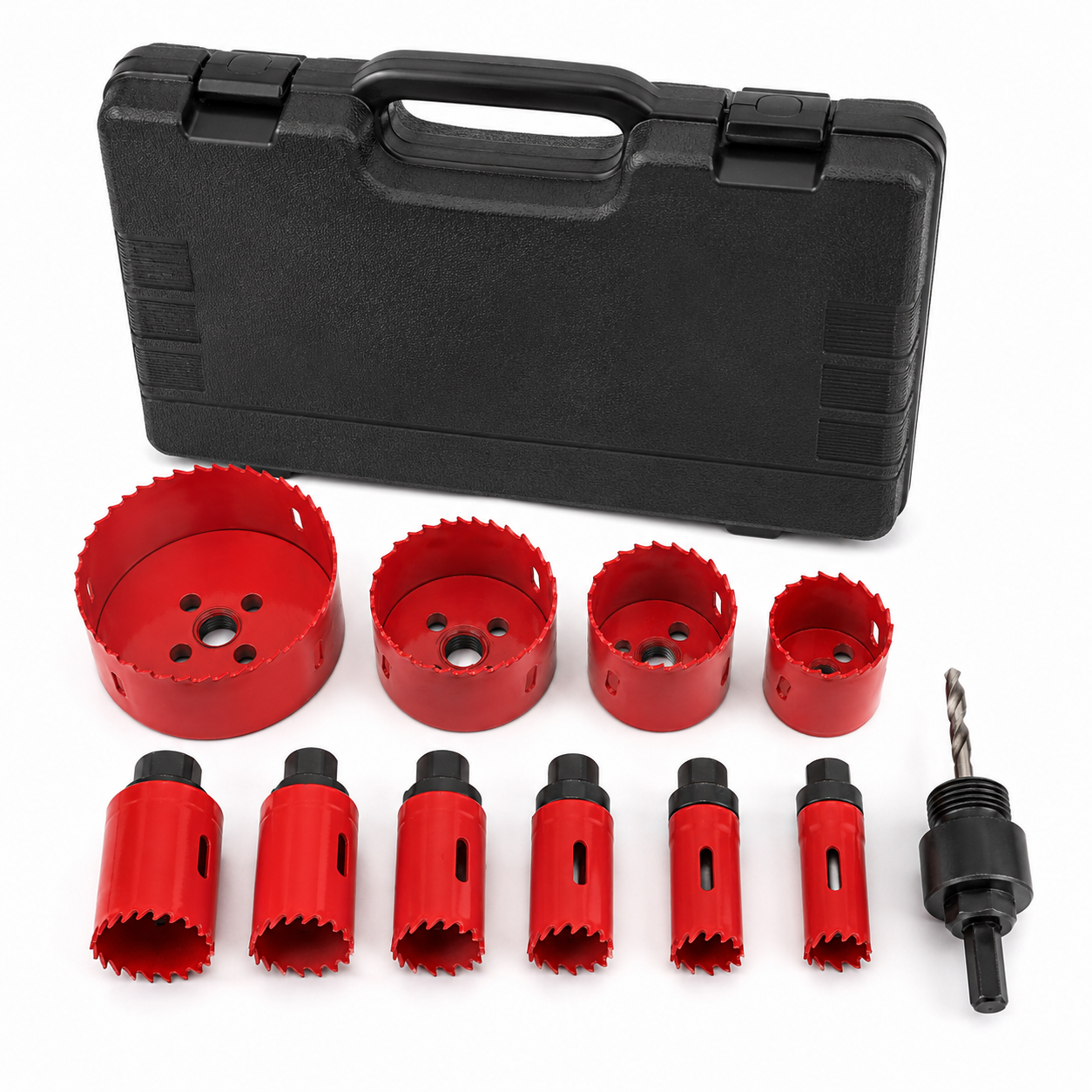Bordo 8070-S3 Saber 16-92mm 12 Piece S3 Quick Change Hole Saw Kit