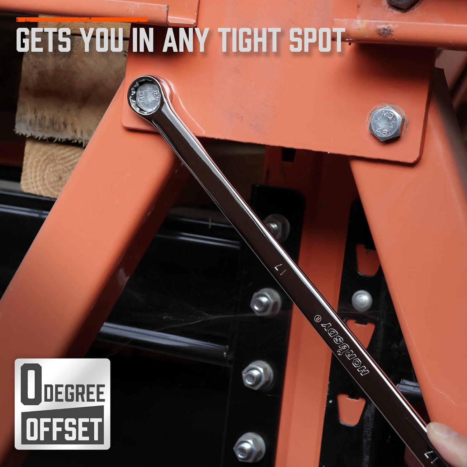 9-Piece Extra Long Ratchet Spanner Set, Double Ring Ratcheting Spanners, Metric 8-22MM Spanner Set CRV with Storage Foam for Tool Box Chest Drawer - South East Clearance Centre