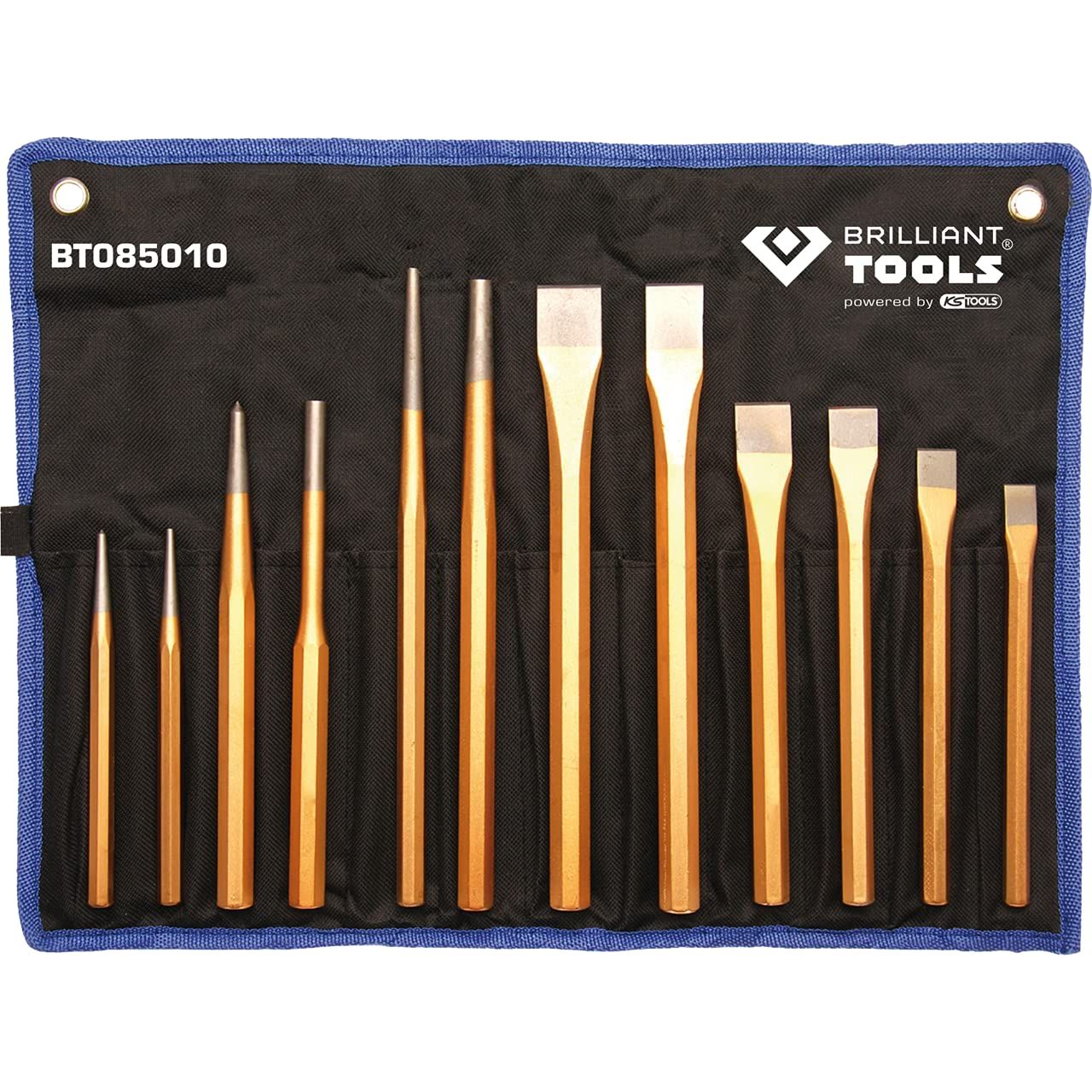 Chisel and Punch Set 12 Pieces - South East Clearance Centre