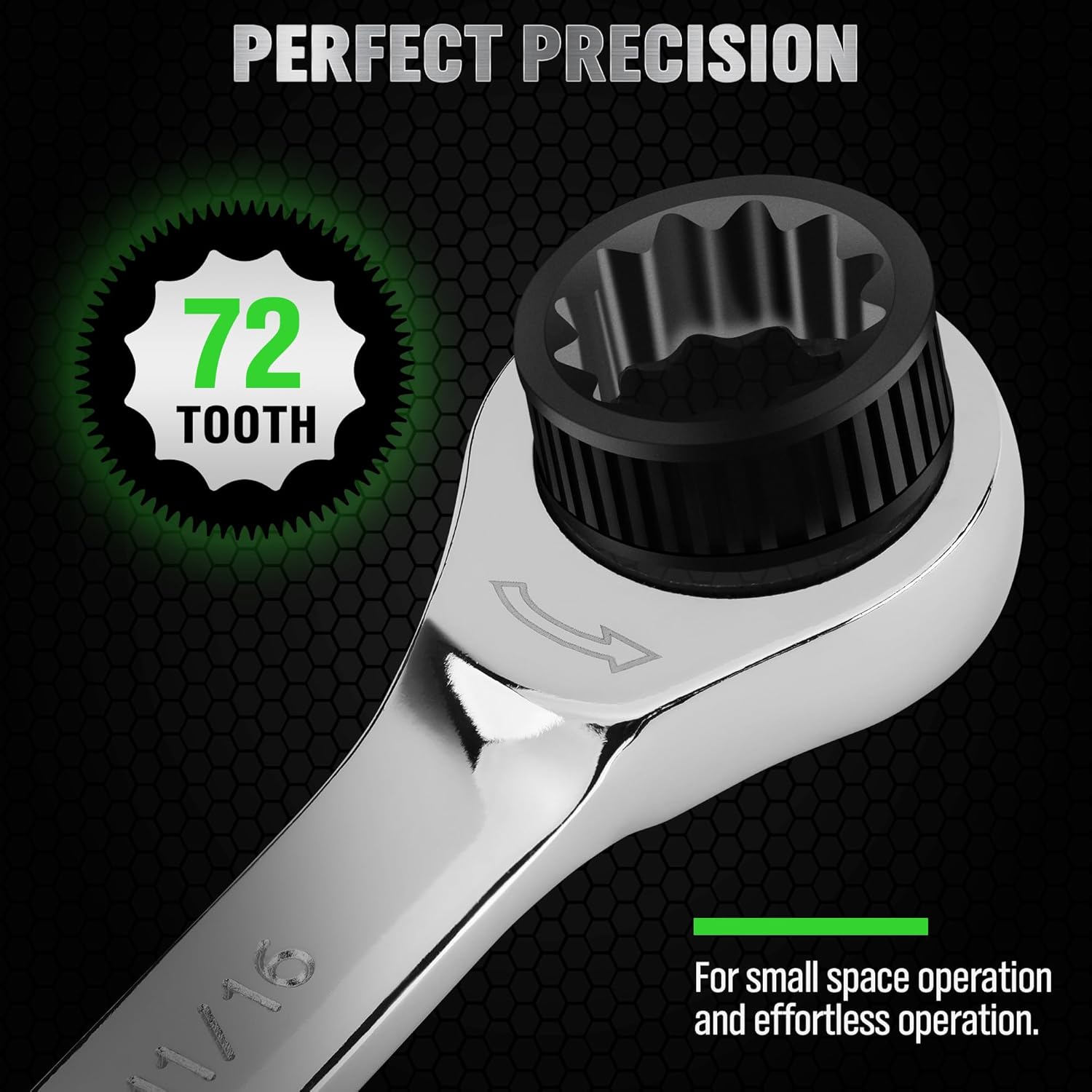 11 Piece Imperial Combination Ratchet Wrench Set - South East Clearance Centre