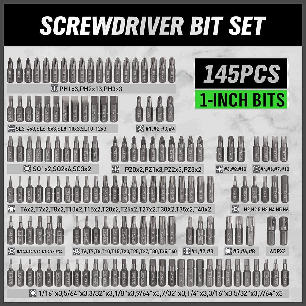 232 Piece Ultimate Screwdriver Bit Set - South East Clearance Centre