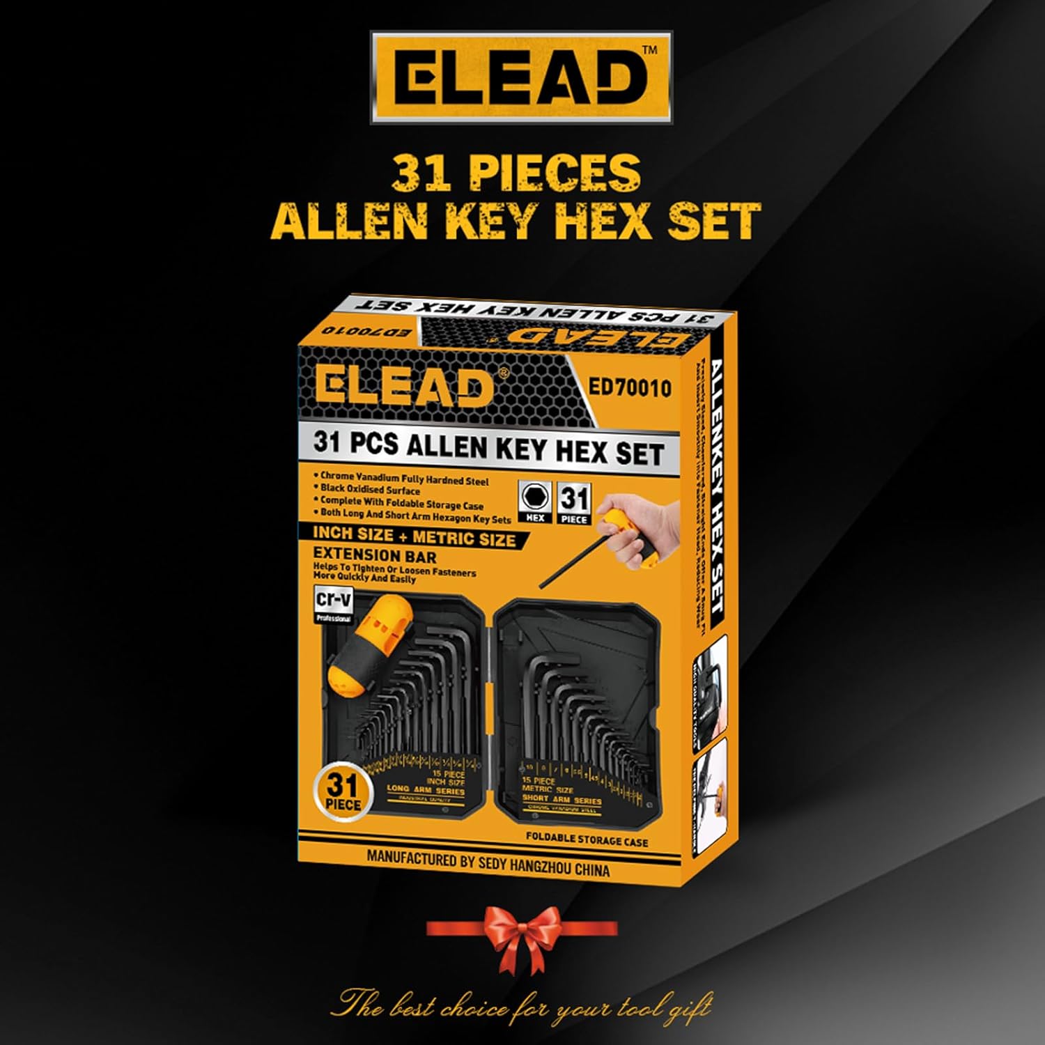31 Piece Allen Key Hex Set - South East Clearance Centre