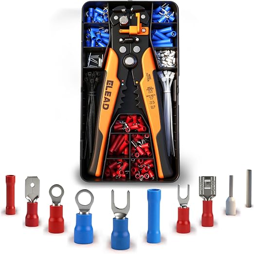 321-Piece Terminal Crimping Plier Set