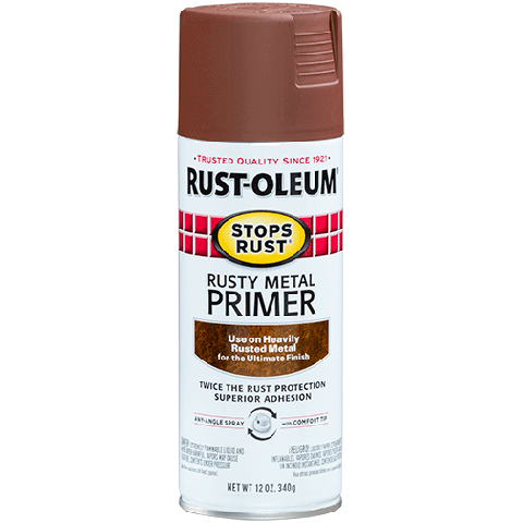 Rust-Oleum 7769830 Rusty Metal Primer Spray, 340g (6 Cans) - South East Clearance Centre
