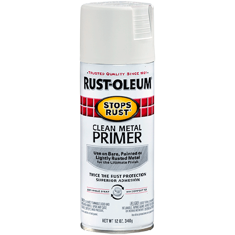 RUSTOLEUM 7780830 STOPS RUST CLEAN METAL PRIMER (6 Cans) - South East Clearance Centre