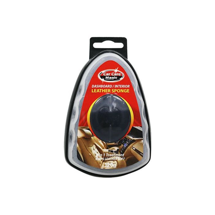 Car Care Magic Dashboard / Interior Leather Sponge – 120g - South East Clearance Centre