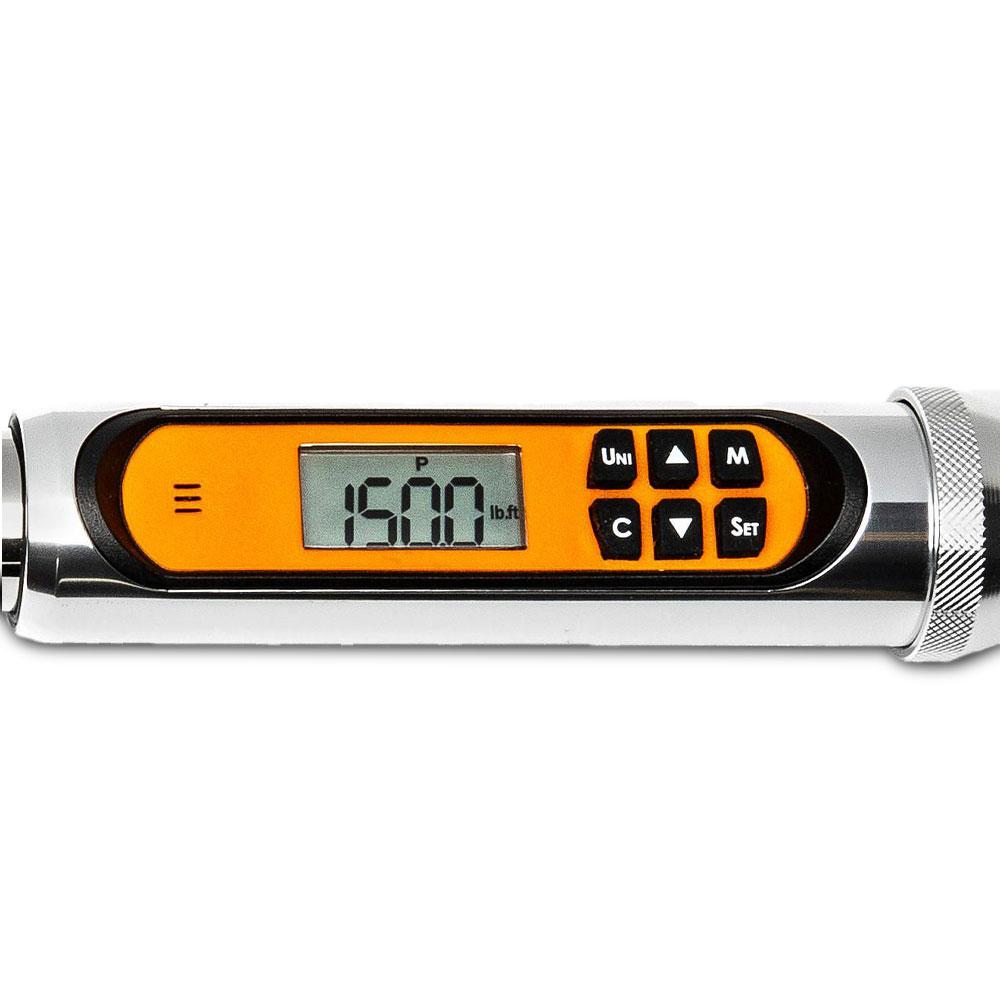 GEARWRENCH 85196 1/2" Drive 120XP™ Flex Head Electronic Torque Wrench With Angle
