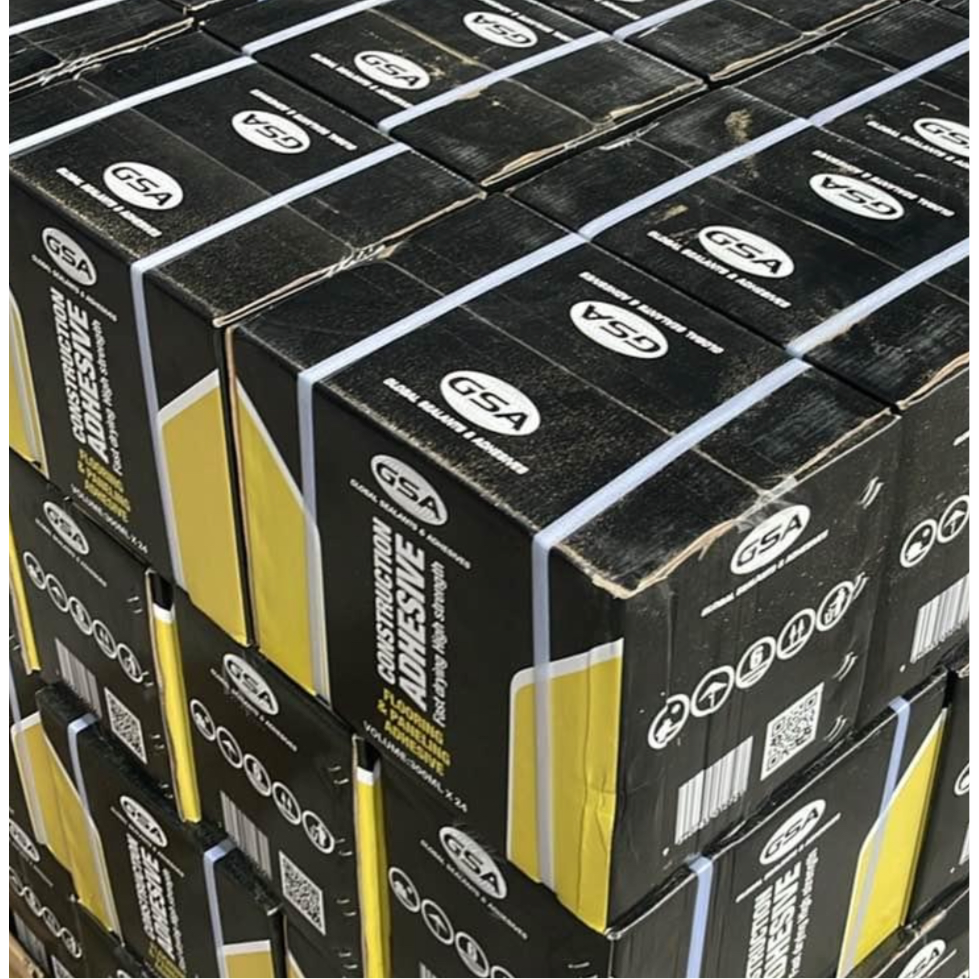 480 Pack | GSA 6998 Construction Adhesive 300 Grams - South East Clearance Centre