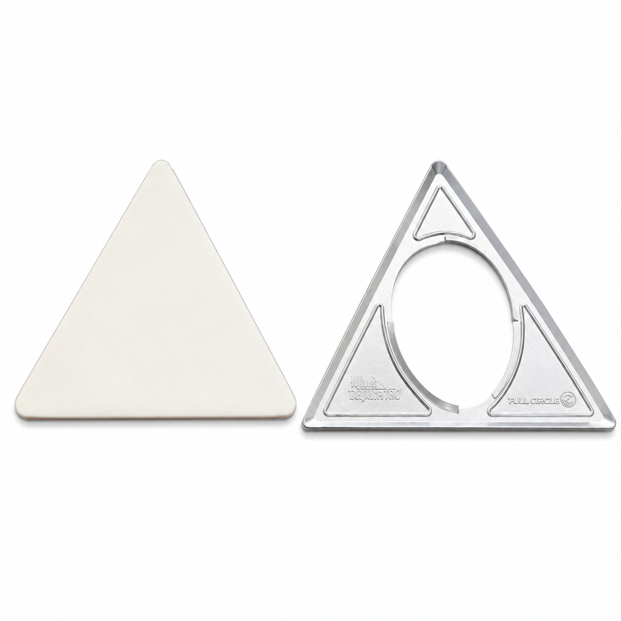 Tribon180 Triangle Sanding Tool Kit – Aluminium Holder, Foam Pad & Hook & Loop Sanding Pad