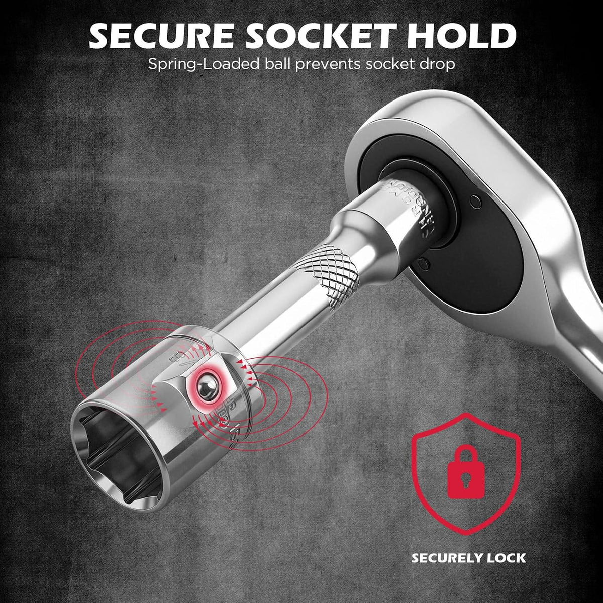 9-Piece Socket Extension Bar Set, 1/4" & 3/8" Drive Ratchet Extensions 2", 3", 4", 6", 8" & 10" with Universal Joints, CR-V Steel for Tight Spaces