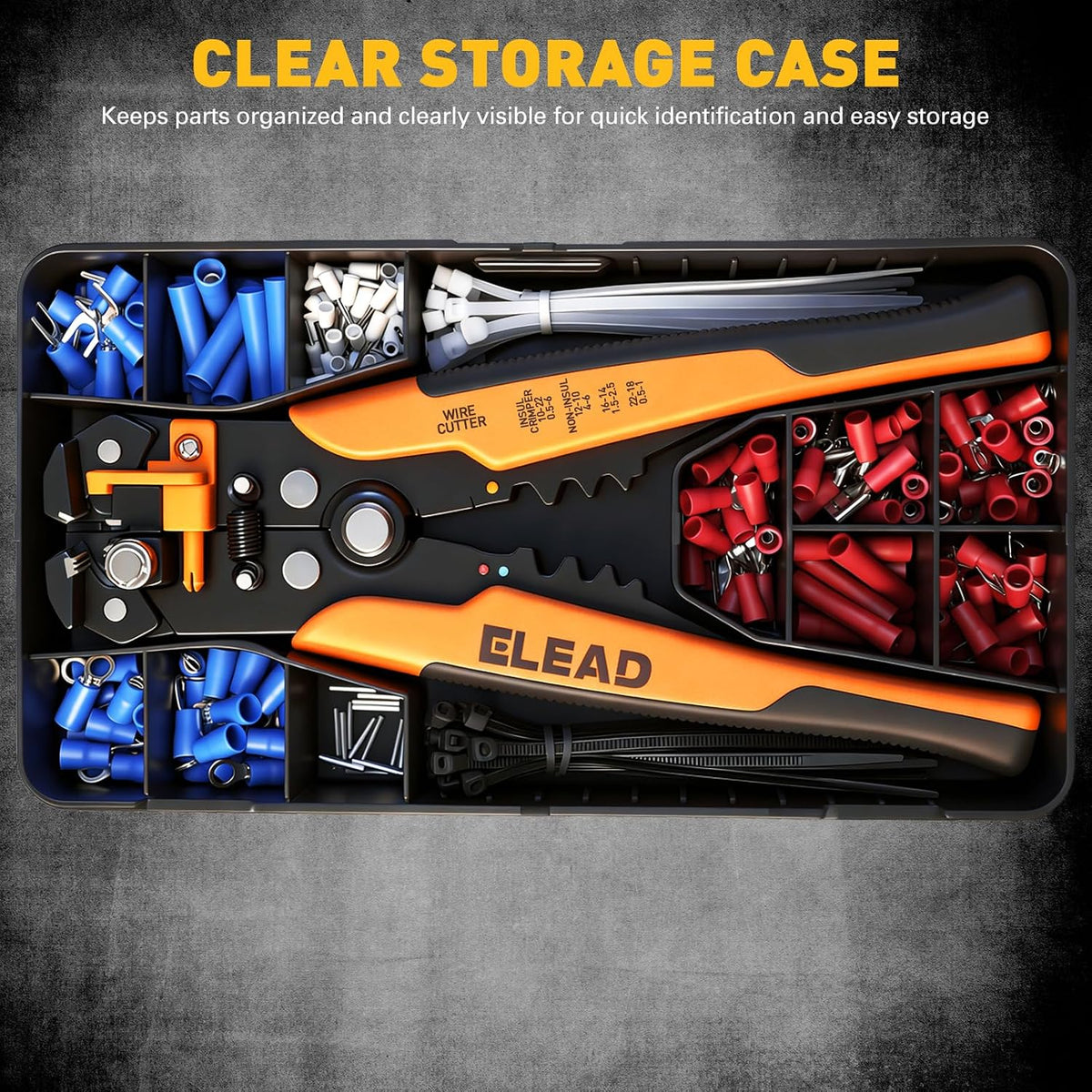 321-Piece Terminal Crimping Plier Set