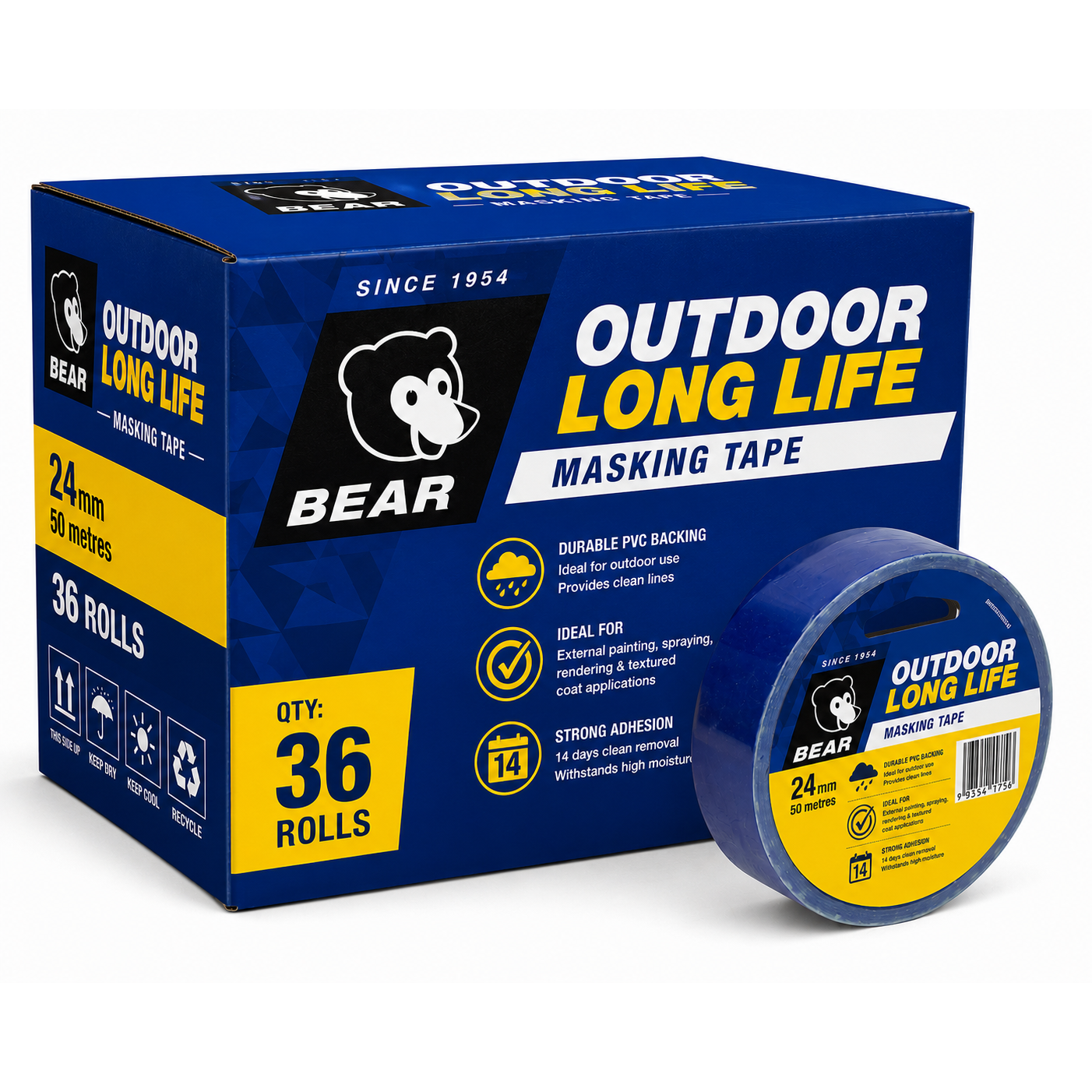 Masking Tape - PVC Outdoor Long Life