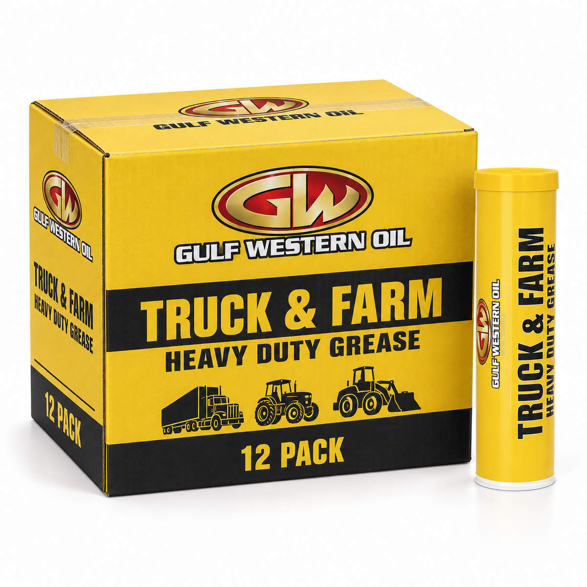 Gulf Western Truck And Farm Grease 450g 60454 (Box of 12)