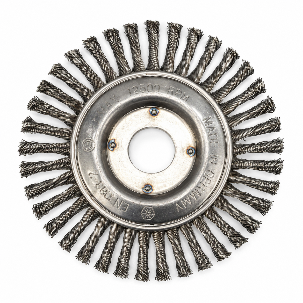 Norton 125mm Twisted Knot Wire Wheel Brush – Made in Germany
