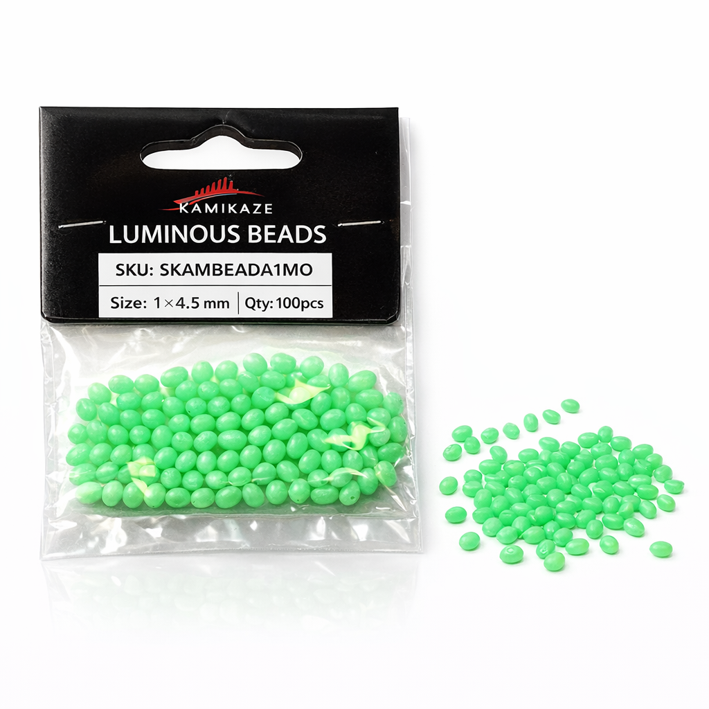 Kamikaze Lumonious Beads 4mmx5mm (Pack of 100 Beads) - South East Clearance Centre