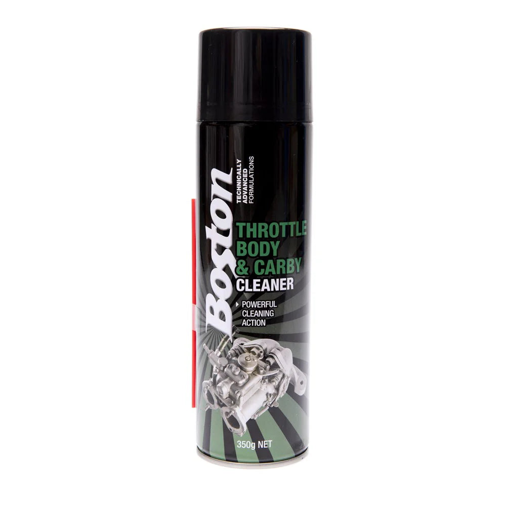 (12 Pack) Boston Throttle Body & Carby Cleaner 350g – Powerful Cleaning Action for Engines & Carburetors - South East Clearance Centre