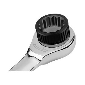 Ratcheting Wrench Set, 11-piece Metric Combination Wrench Set with Pouch CR-V Steel (11PCS METRIC) - South East Clearance Centre