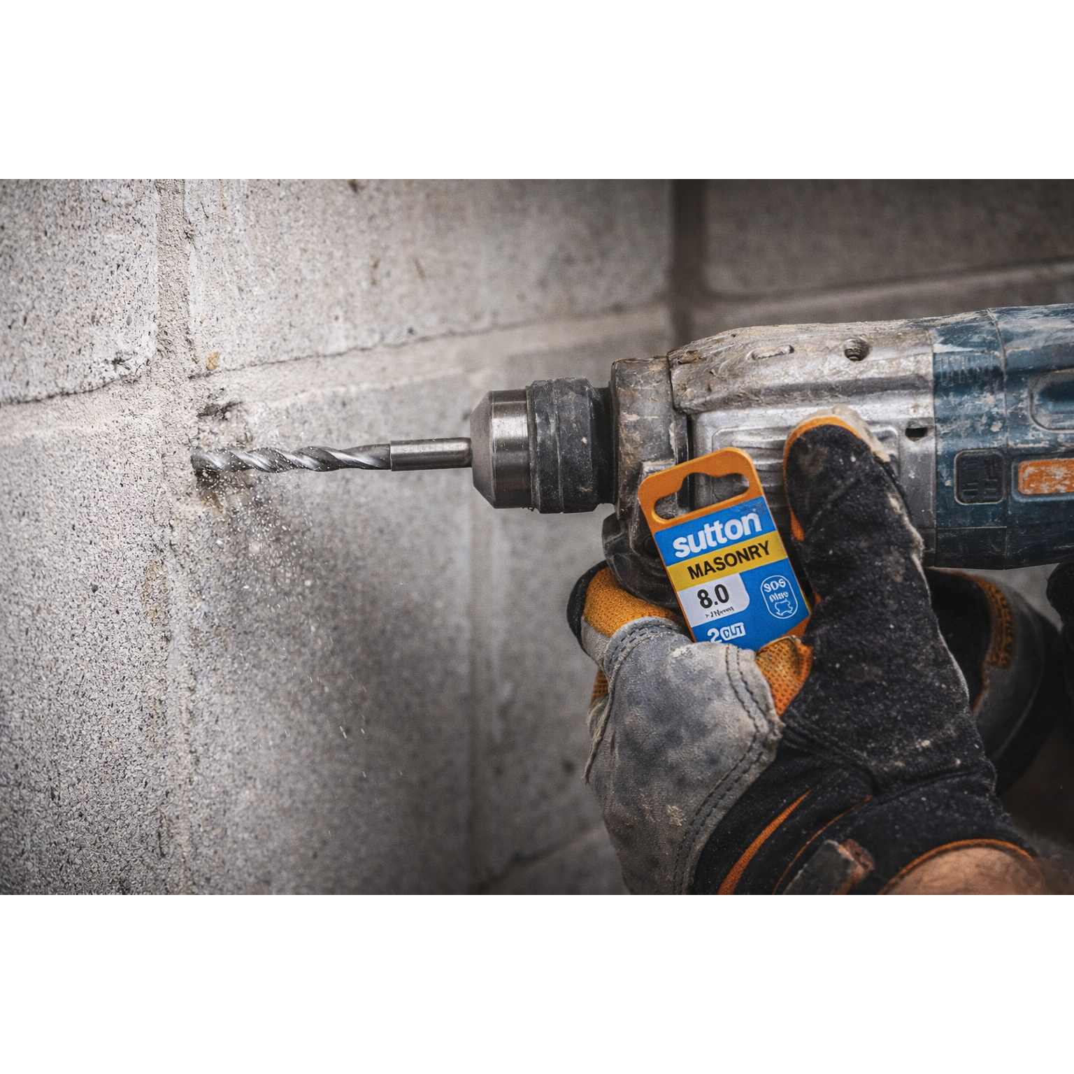 Sutton SDS Plus Masonry Drill Bit 6mm x 210mm – 2 Cut Heavy Duty Concrete Bit - South East Clearance Centre