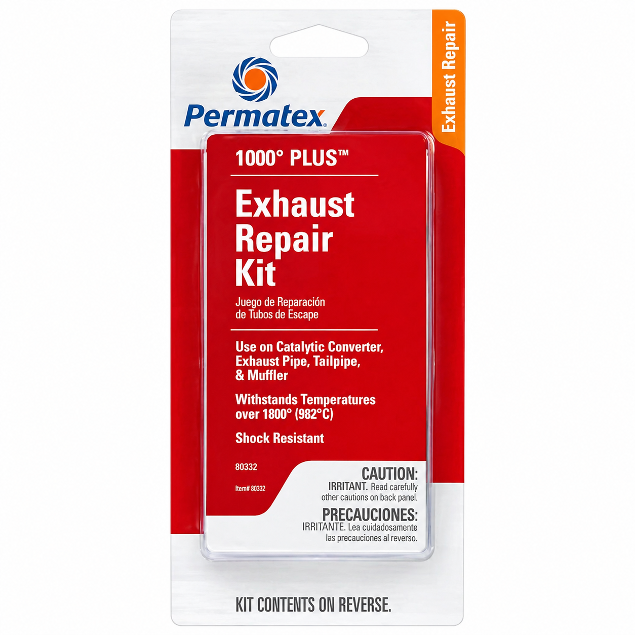 Permatex 1000 Plus Exhaust Repair Kit - 80334 - PX80334 - South East Clearance Centre