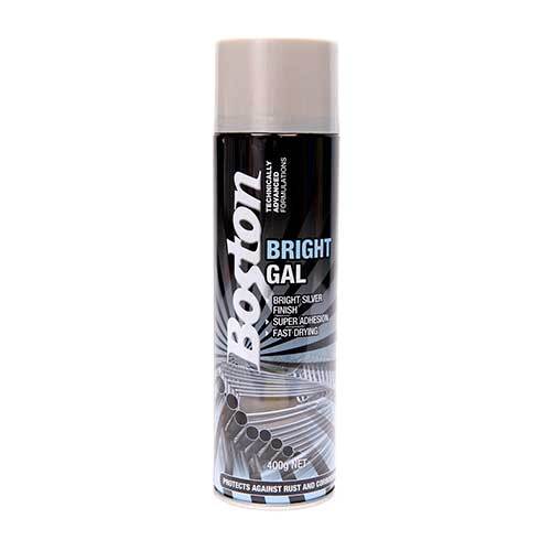 Boston Spray Paint Bright Gal 400g BT257 - South East Clearance Centre