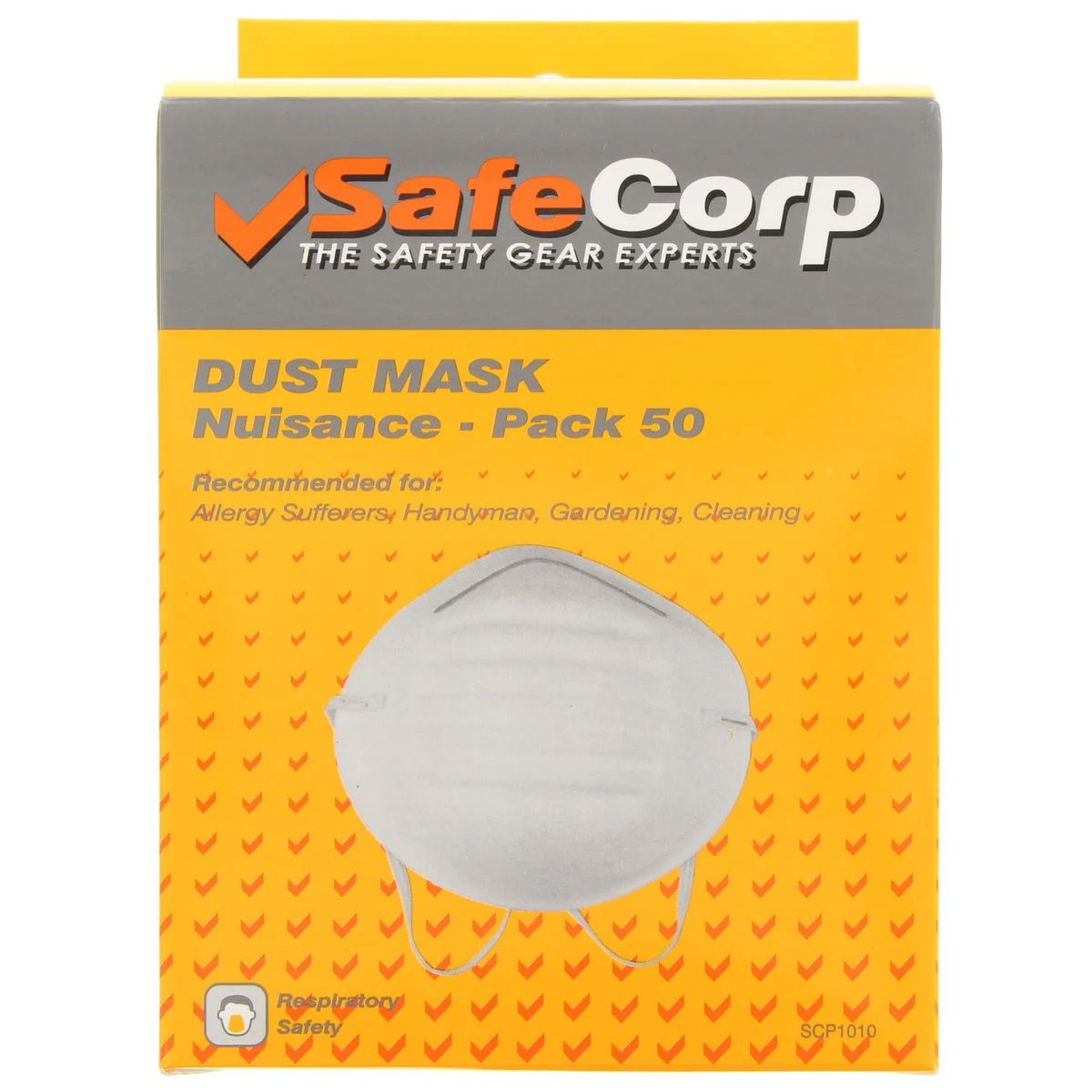 (1000 Pack) Safecorp Nuissance Dust Face Mask - SCP1010 - South East Clearance Centre