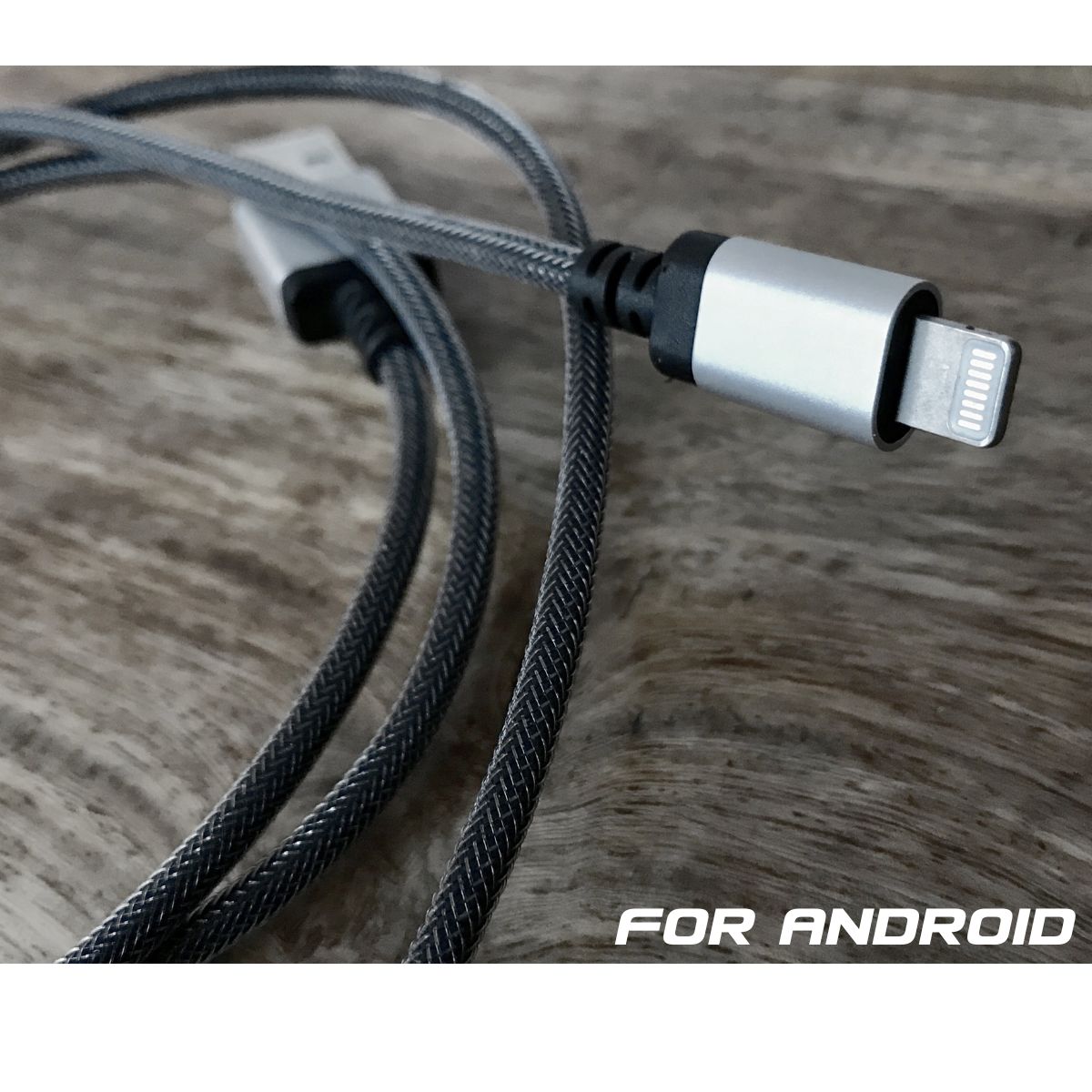 3 Metre USB Type C Data Charging Cable - Nylon Braided Heavy Duty | FOR ANDROID - South East Clearance Centre