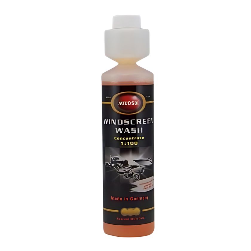 Autosol Screen Windscreen Cleaner Wash Concentrate 100:1 - 250ml Bottle #5540 - South East Clearance Centre